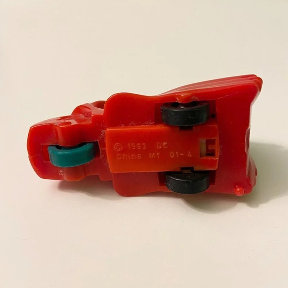 Vintage 1991 - 1993 Batman Robin & Catwoman Mcdonald's Toys On Wheels DC Comics - Picture 3 of 10